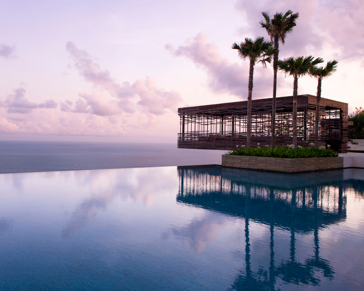 Exterior shot of Alila villas Uluwatu