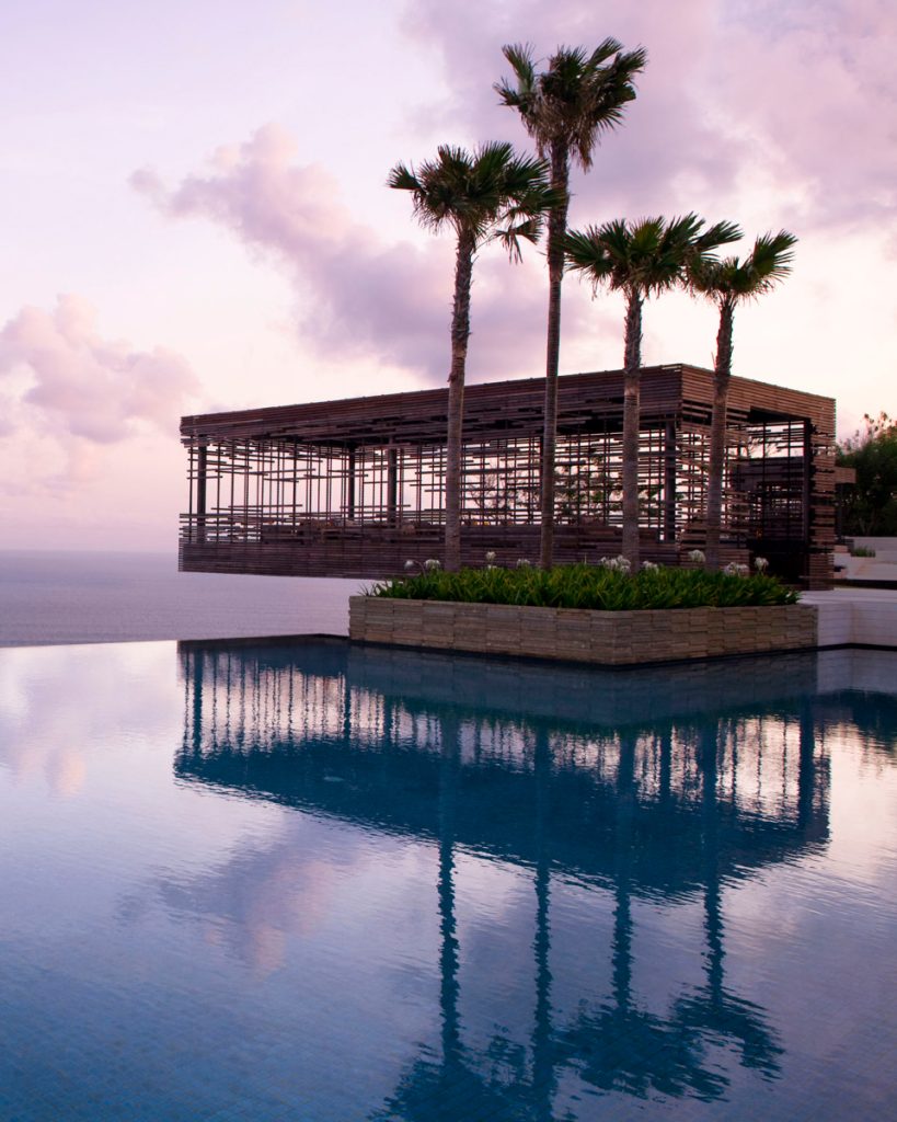 Exterior shot of Alila villas Uluwatu