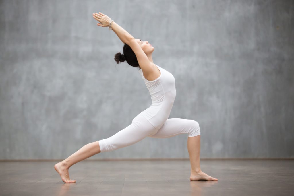 Woman doing yoga