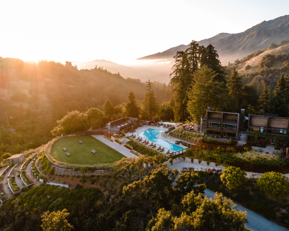 ariel view of ventana resort