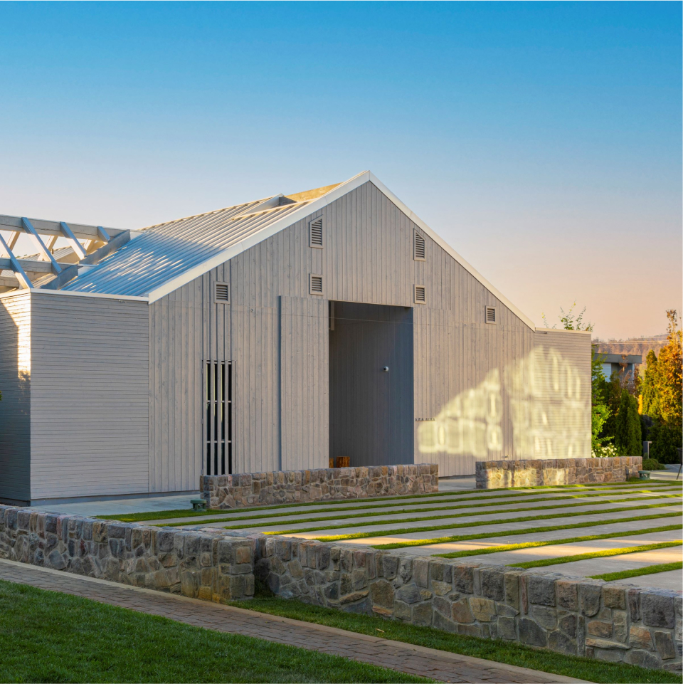 event barn at Napa Valley