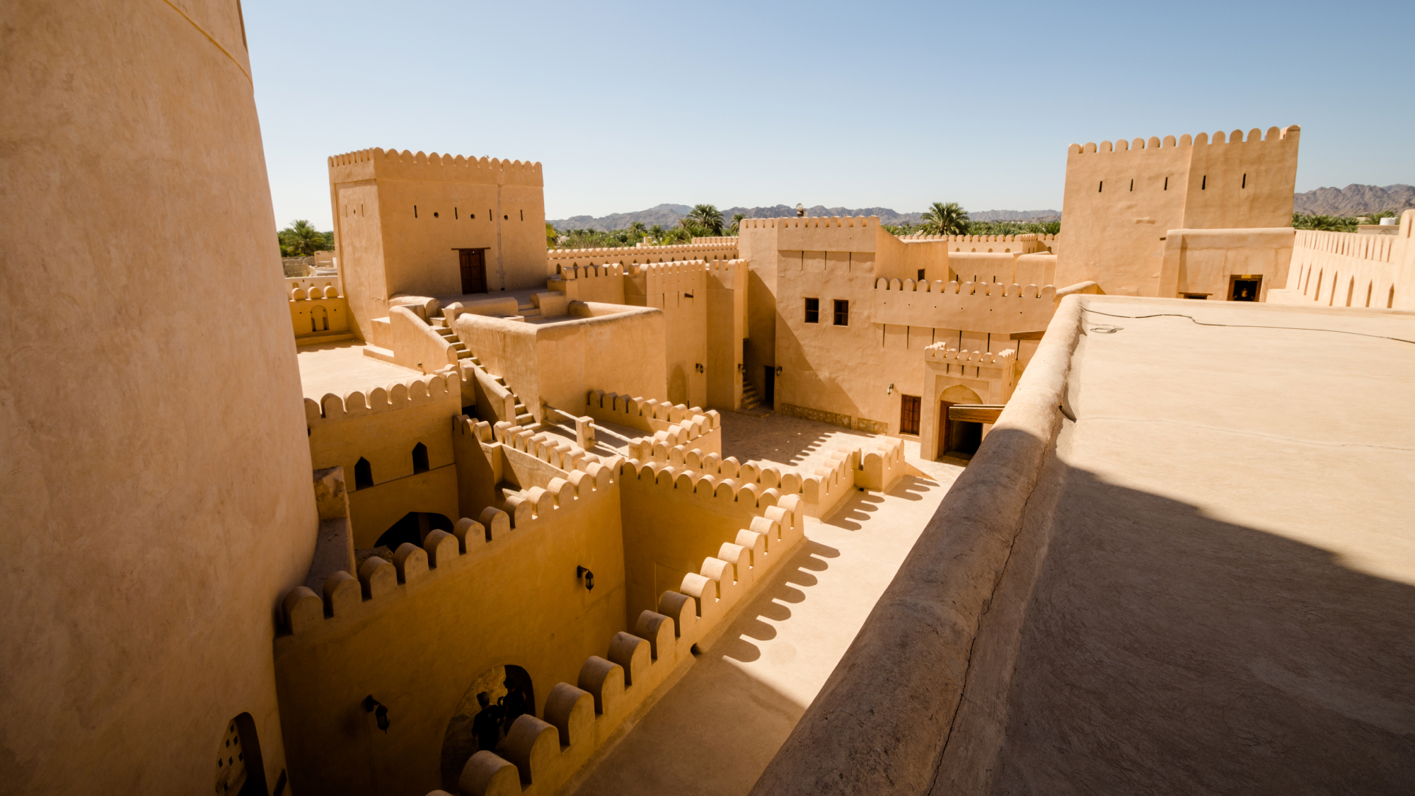 views of Nizwa Fort and Souq