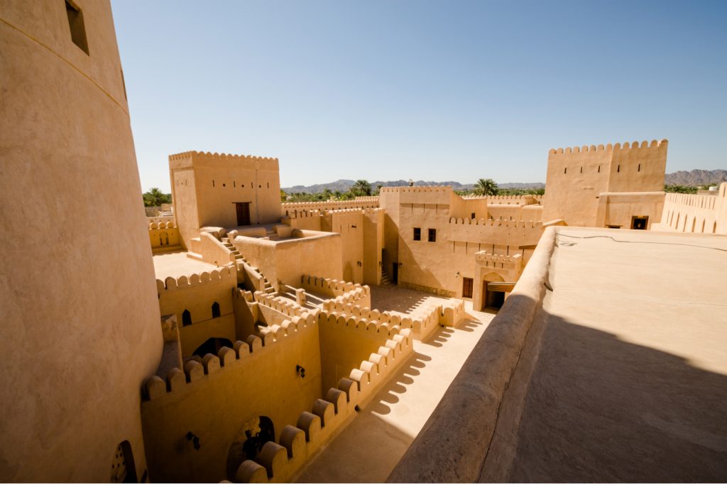 views of Nizwa Fort and Souq