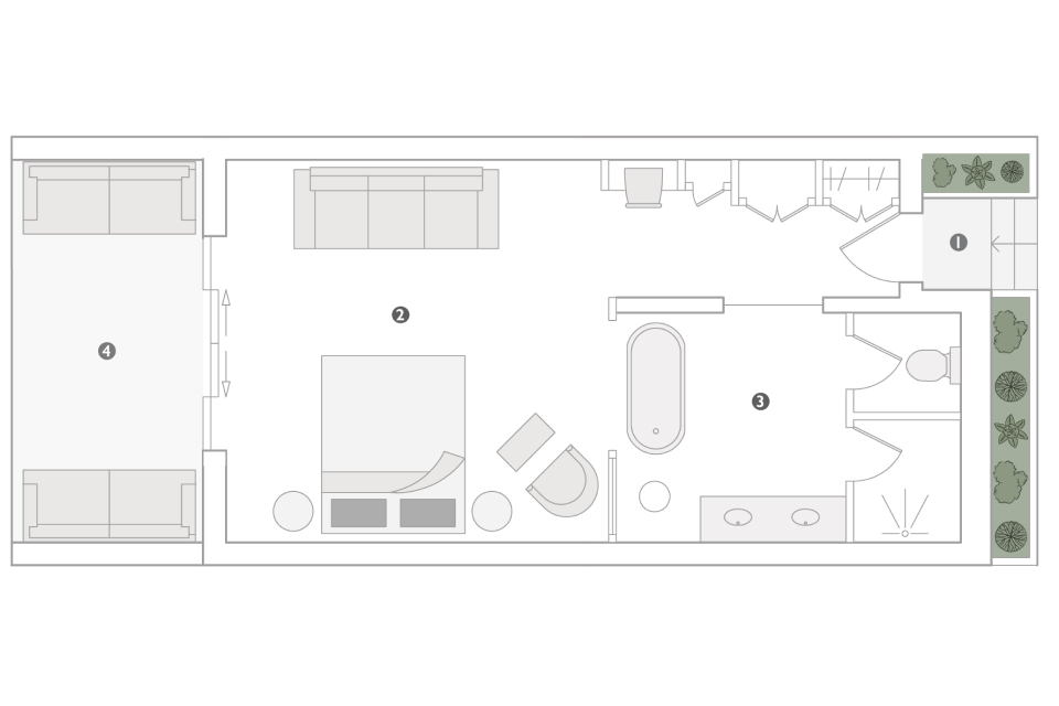 terrace room floor plan