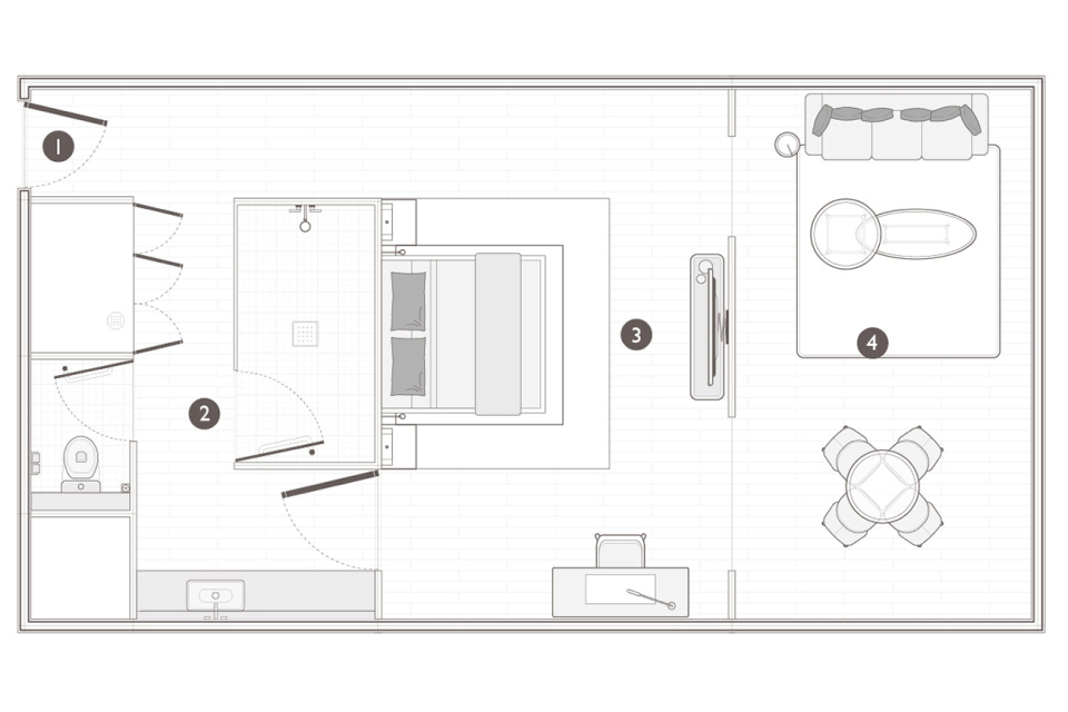premier room floor plan