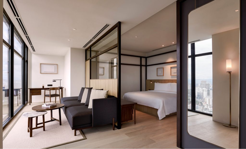 interior hotel bed design