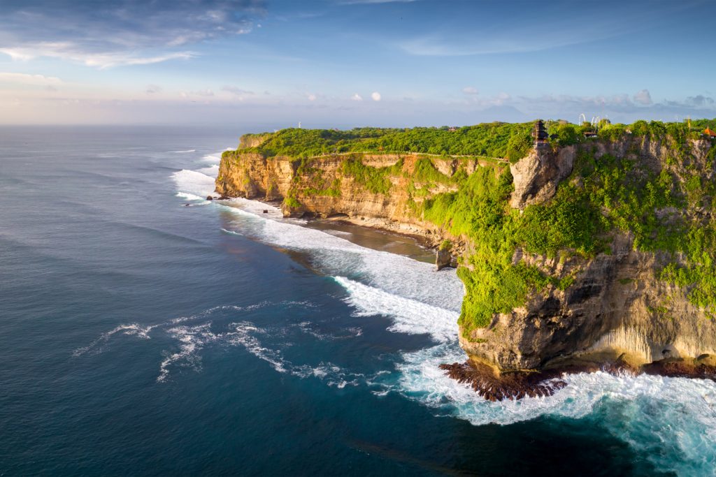 Cliff Edge with waves