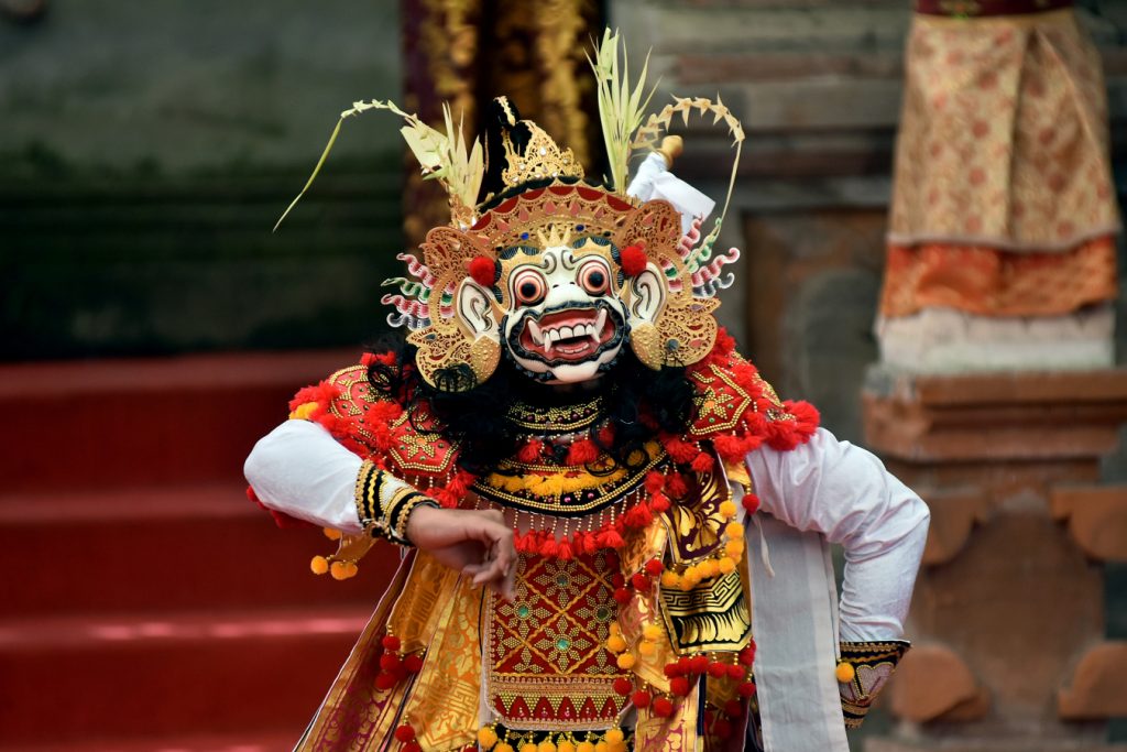 indigenous bali traditional dancer