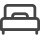 Sofa bed icon