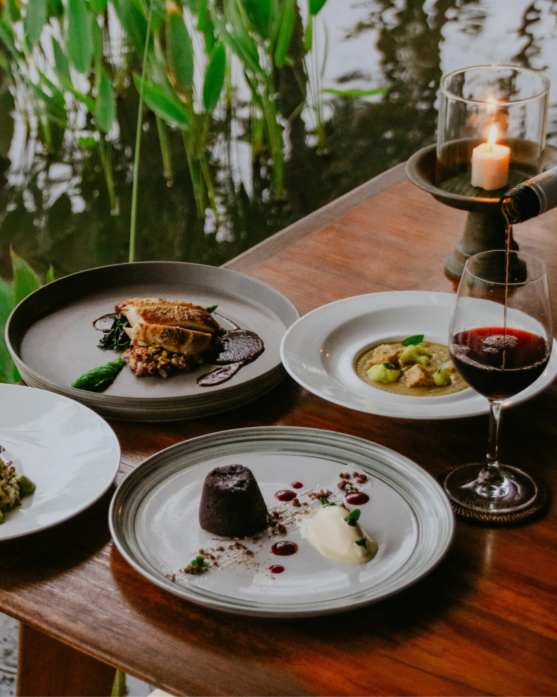 Seasalt Dining Multiple Courses and Wine at Seasalt Restaurant Manggis, Bali