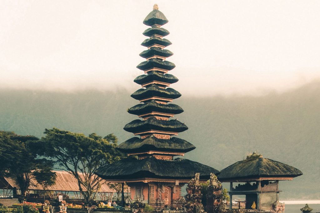 view of temple in the highlands