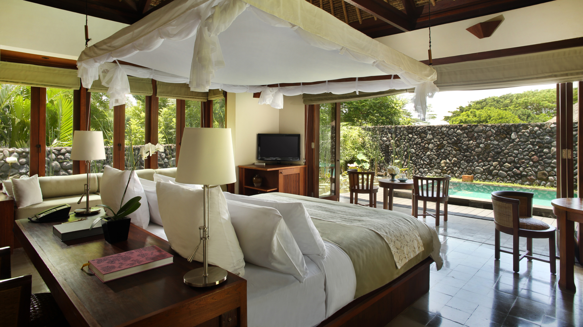Interior of Two bed pool villa
