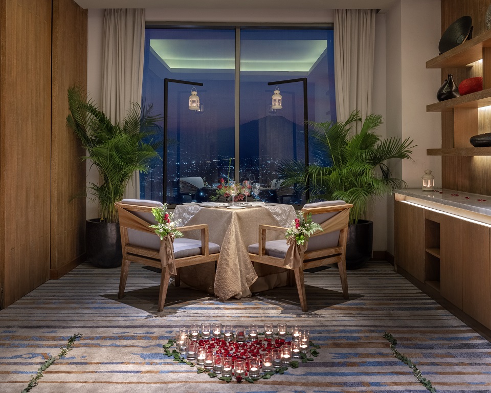 Romantic Dinner Set Up at Alila Solo